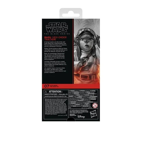 Star Wars The Black Series 6-Inch Bazil (Jedi Order Tracker) Action Figure