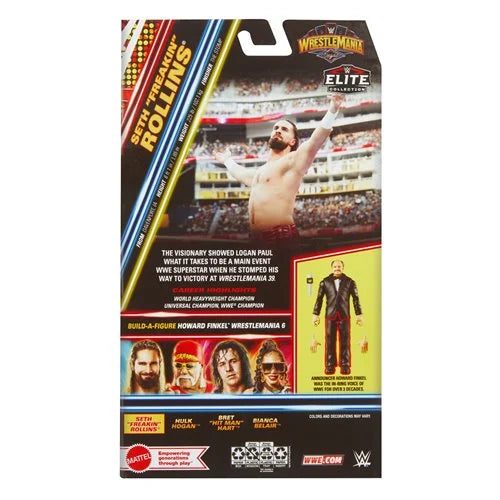 WWE WrestleMania Elite Seth Rollin Action Figure