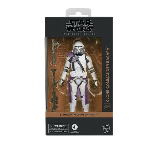 Star Wars The Black Series Clone Commander Bacara 6-Inch Acton Figure