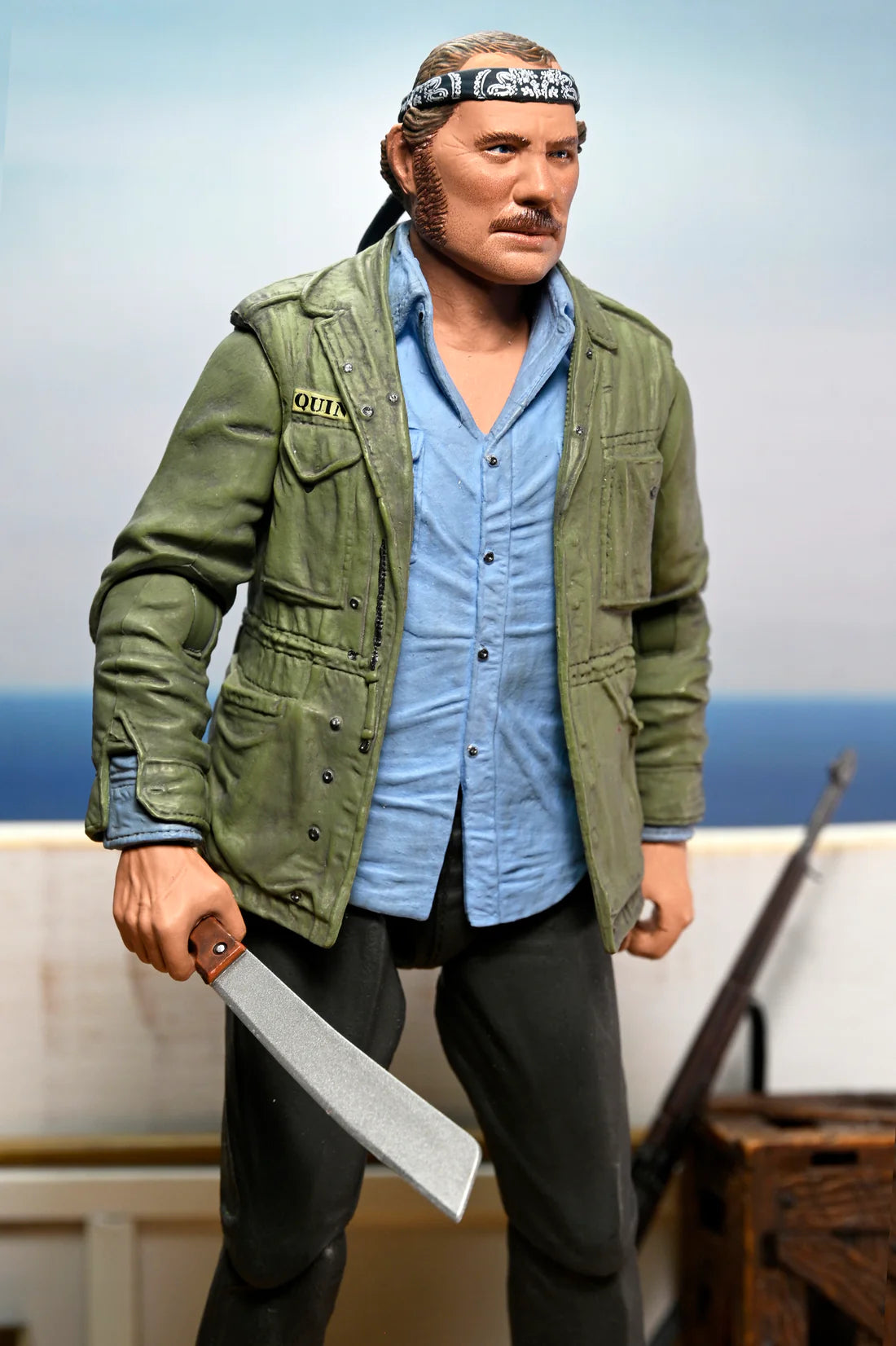 Jaws - 50th Anniversary Ultimate Sam Quint 7” Scale Action Figure