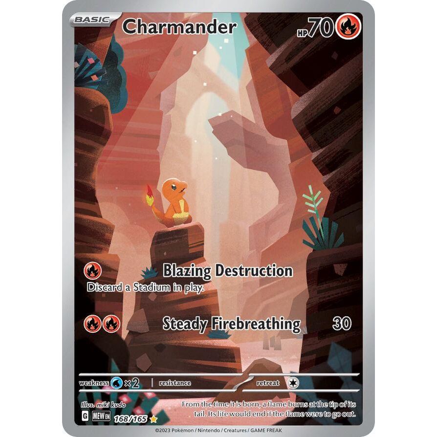 Charmander - 168/165 - SV: Scarlet & Violet 151 (MEW)