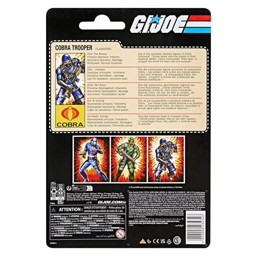 G.I. Joe Classified Series Retro Cardback Cobra Trooper 6-Inch Action Figure