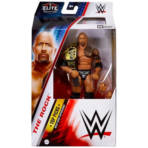 WWE Elite Top Picks 2024 Wave 4 The Rock Action Figure