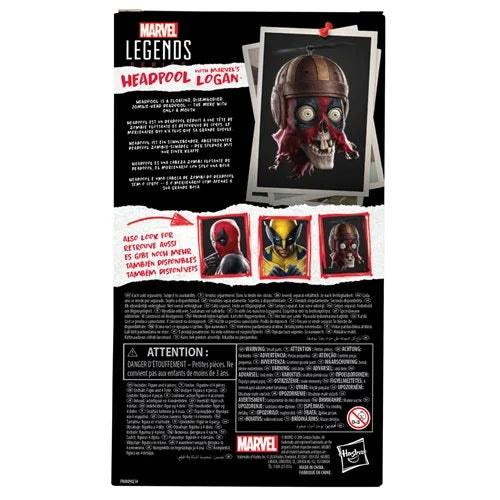 Deadpool & Wolverine Marvel Legends Headpool with Logan 6-Inch Action Figure