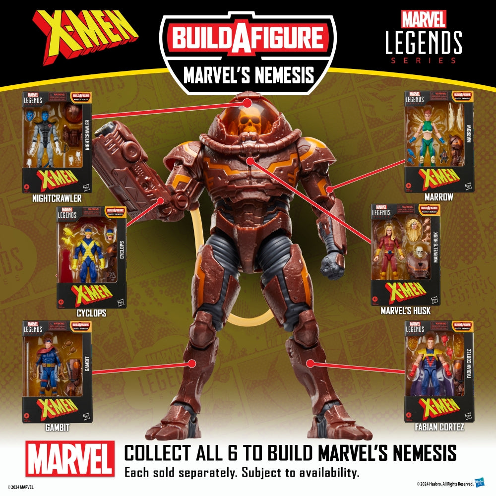 Marvel Legends Build A Figure Nemesis Full Wave