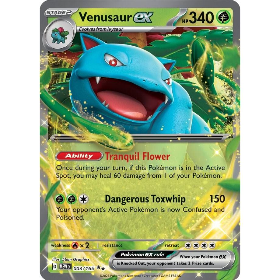 Venusaur ex - 003/165 - SV: Scarlet & Violet 151 (MEW)