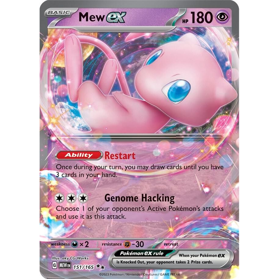 Mew ex - 151/165 - SV: Scarlet & Violet 151 (MEW)