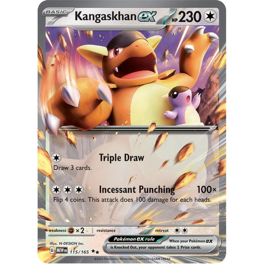 Kangaskhan ex - 115/165 - SV: Scarlet & Violet 151 (MEW)