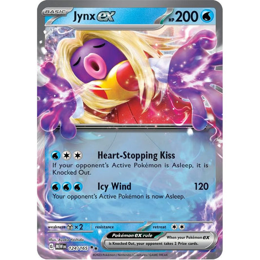 Jynx ex - 124/165 - SV: Scarlet & Violet 151 (MEW)