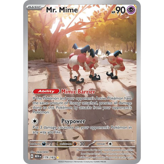 Mr. Mime - 179/165 - SV: Scarlet & Violet 151 (MEW)