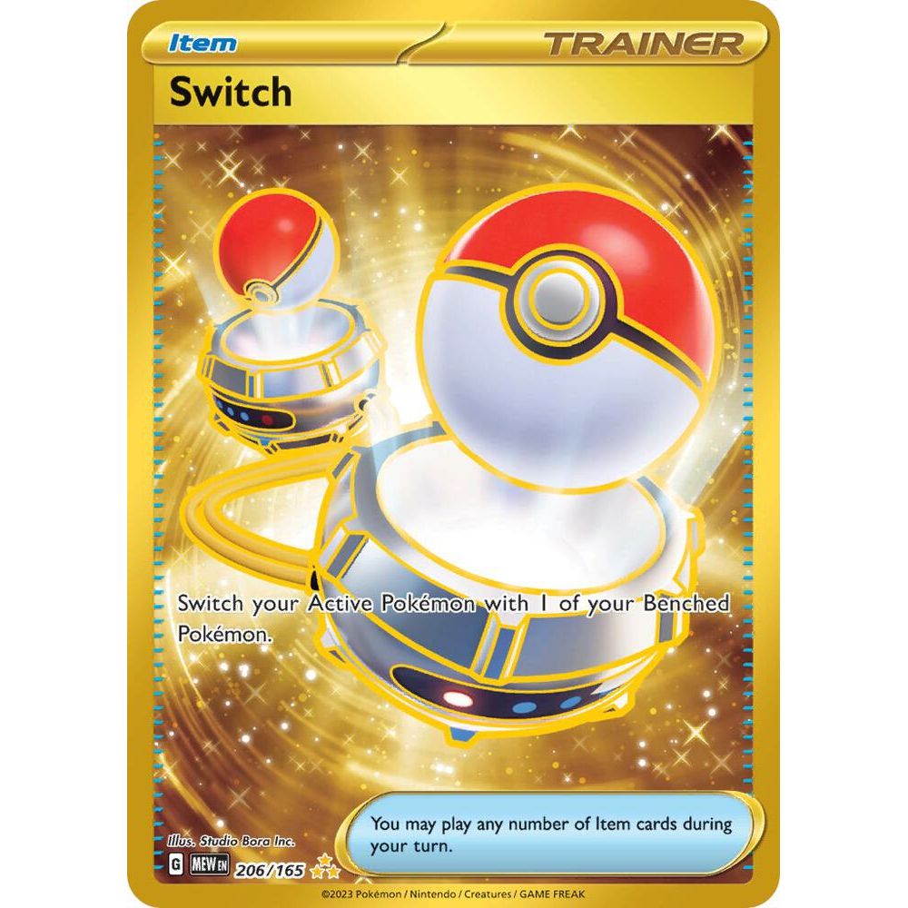 Switch - 206/165 - SV: Scarlet & Violet 151 (MEW)