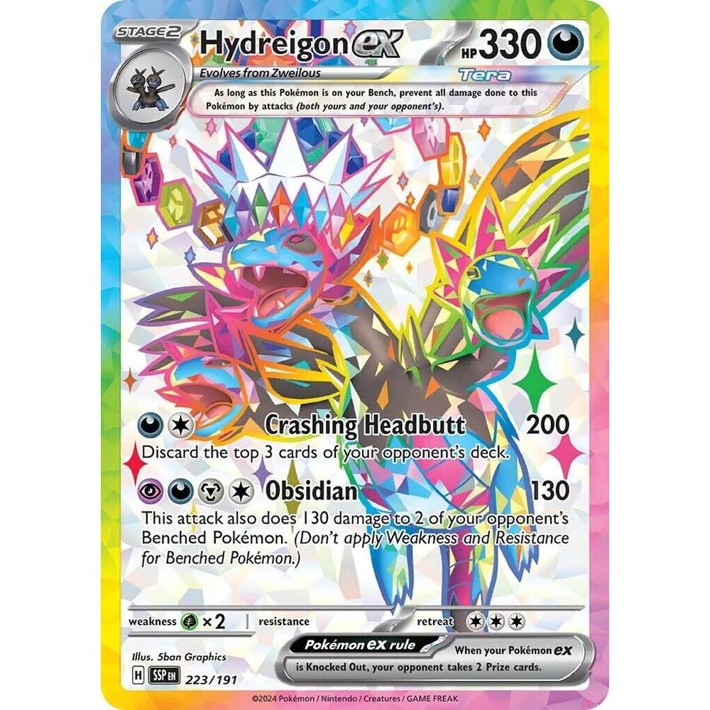 Hydreigon ex - 223/191 - SV08: Surging Sparks (SV08)