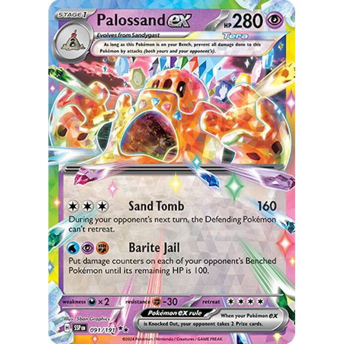 Palossand ex - 091/191 - SV08: Surging Sparks (SV08)