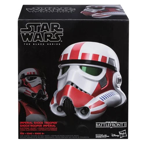 Star Wars The Black Series Shock Trooper Electronic Helmet Prop Replica