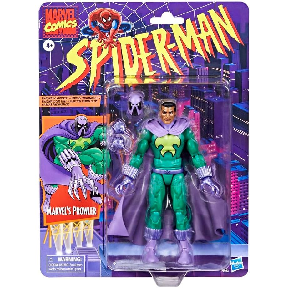 Marvel Legends Retro Animated Series Spider-Man Prowler