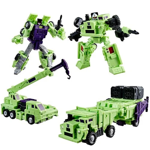 Transformers Studio Series 86 Transformers: The Movie Constructicon Long Haul & Constructicon Hook