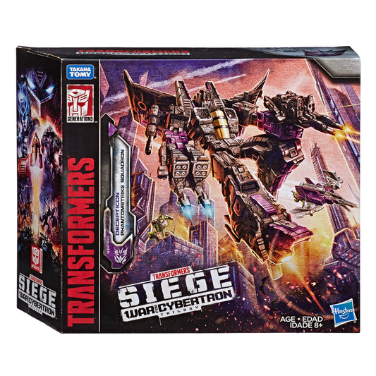 Transformers War for Cybertron Voyager Skywarp Battle Pack Phantom Strike Re-Issue