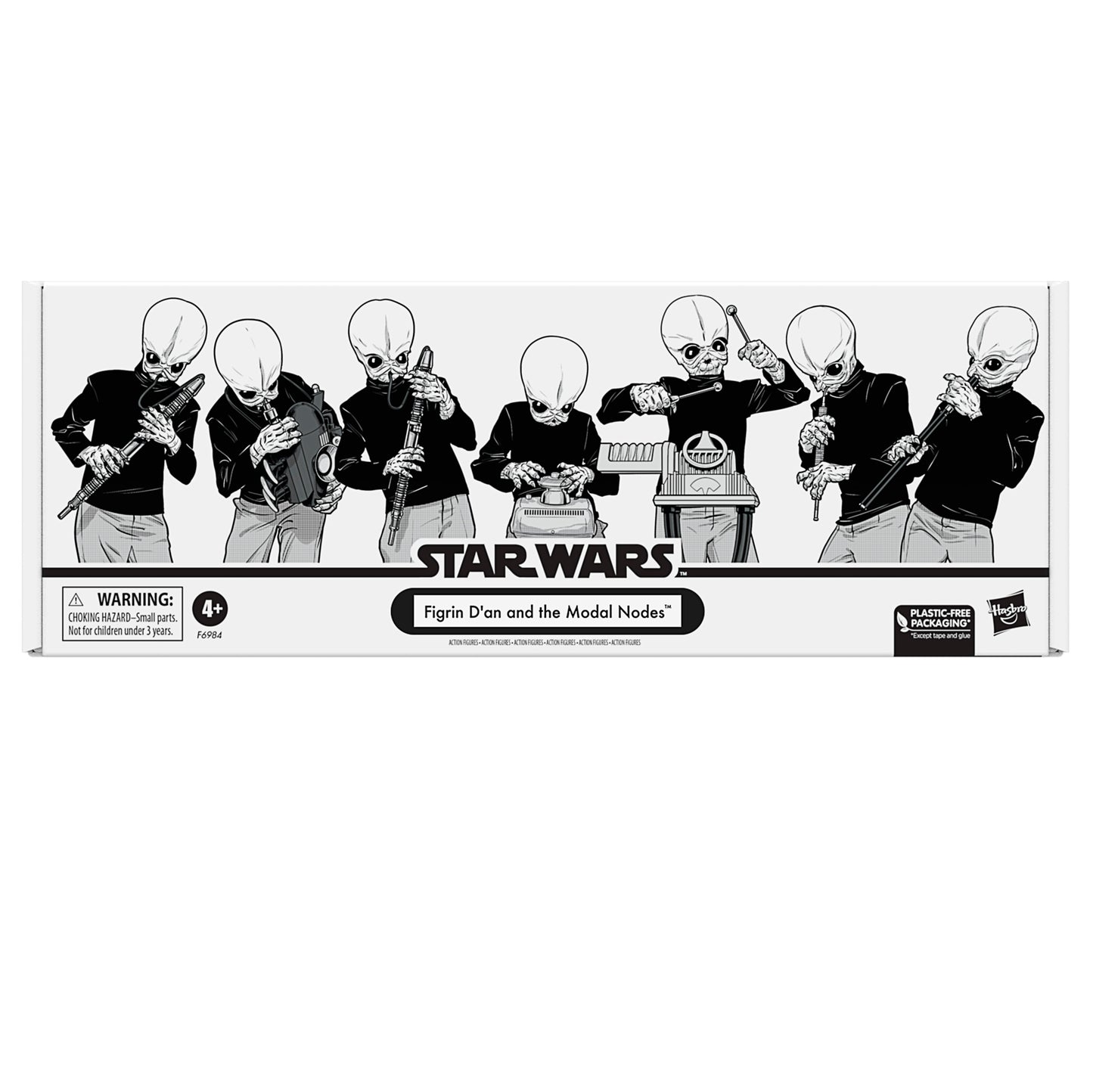 Star Wars The Vintage Collection Figrin D’an and the Modal Nodes Star Wars: A New Hope 3.75” Action Figures Multipack