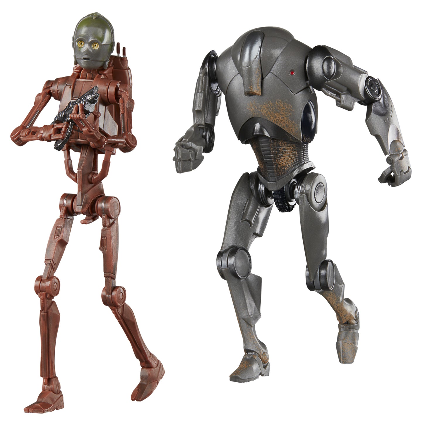 Star Wars The Black Series C-3PO & Super Battle Droid, Star Wars: Attack of the Clones 6 Inch Action Figure 2-Pack