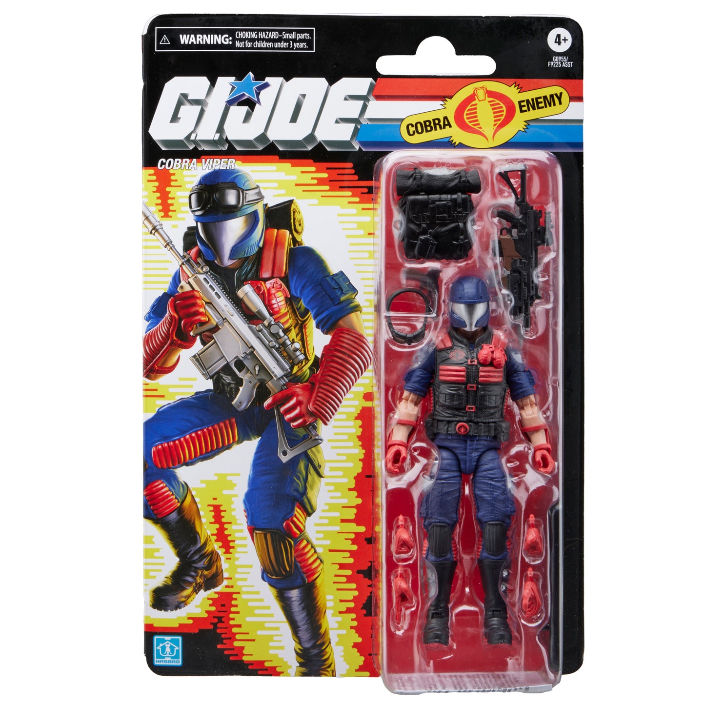 G.I. Joe Classified Series Retro Cardback, Cobra Viper Action Figure