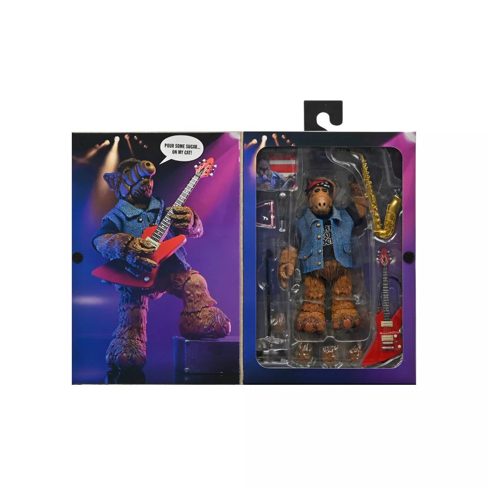 Neca Alf Born to Rock Alf Ultimate Actio Figure