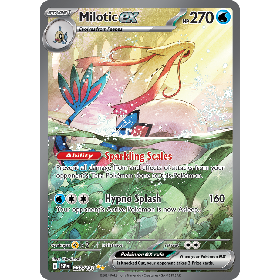 Milotic ex - 237/191 - SV08: Surging Sparks (SV08)