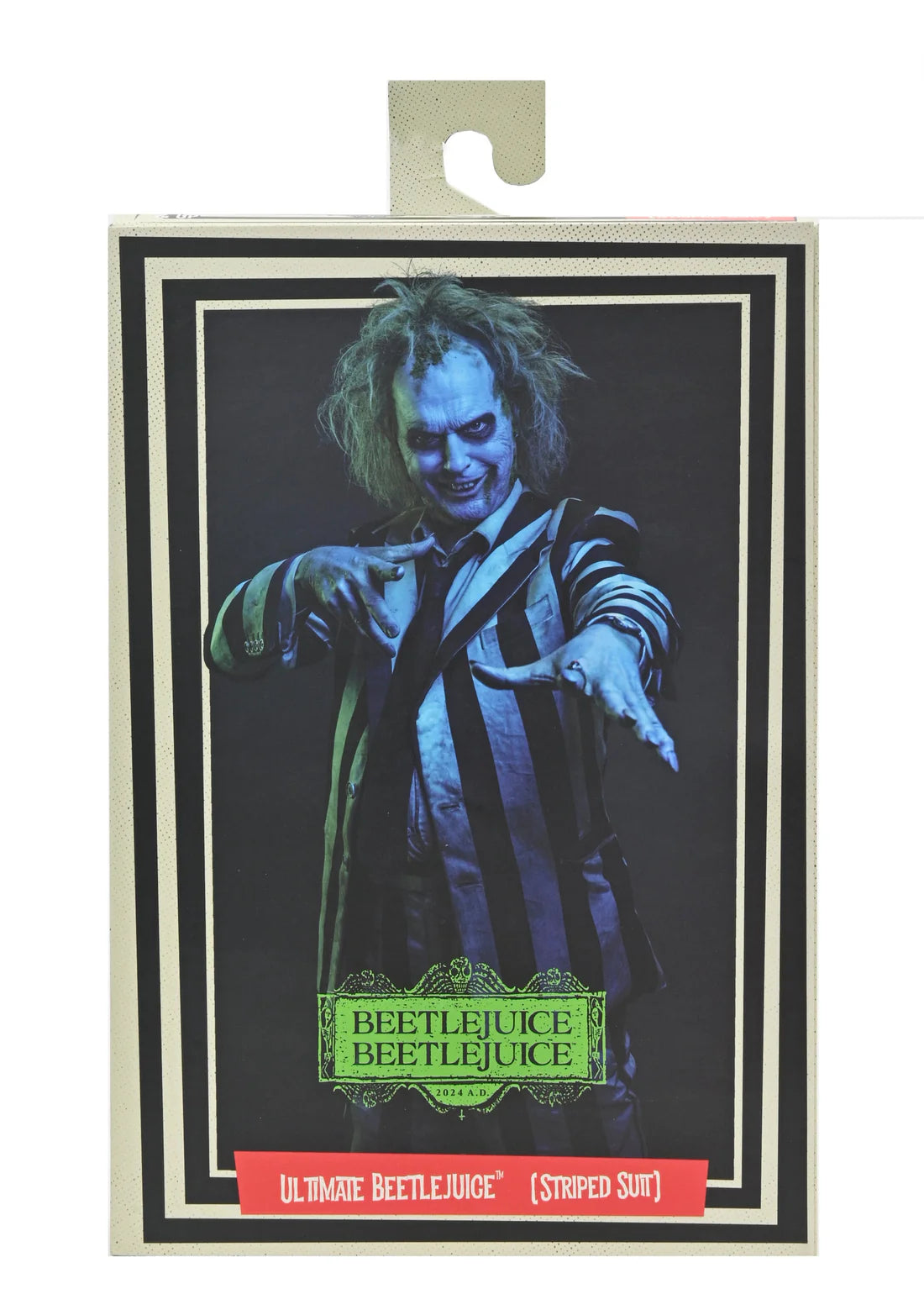 Beetlejuice Beetlejuice - Ultimate Striped Suit Beetlejuice 7" Scale Action Figure