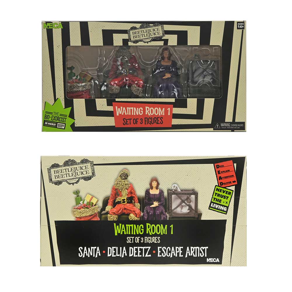 Neca Beetlejuice Figure Waiting Room Set 1