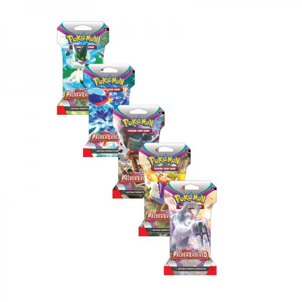 Pokemon SV2 Paldea Evolved Blister Packs