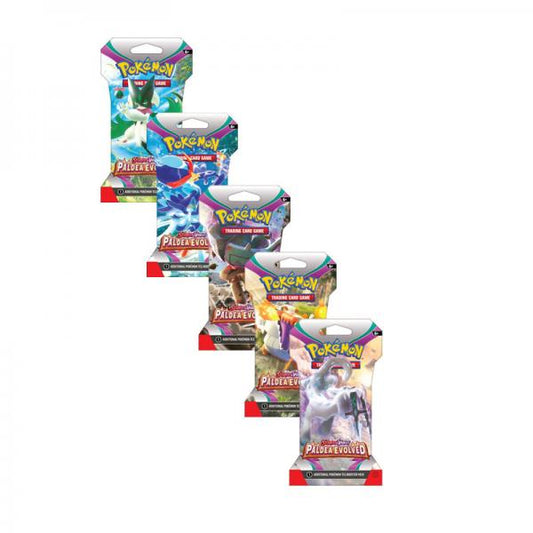 Pokemon SV2 Paldea Evolved Blister Packs