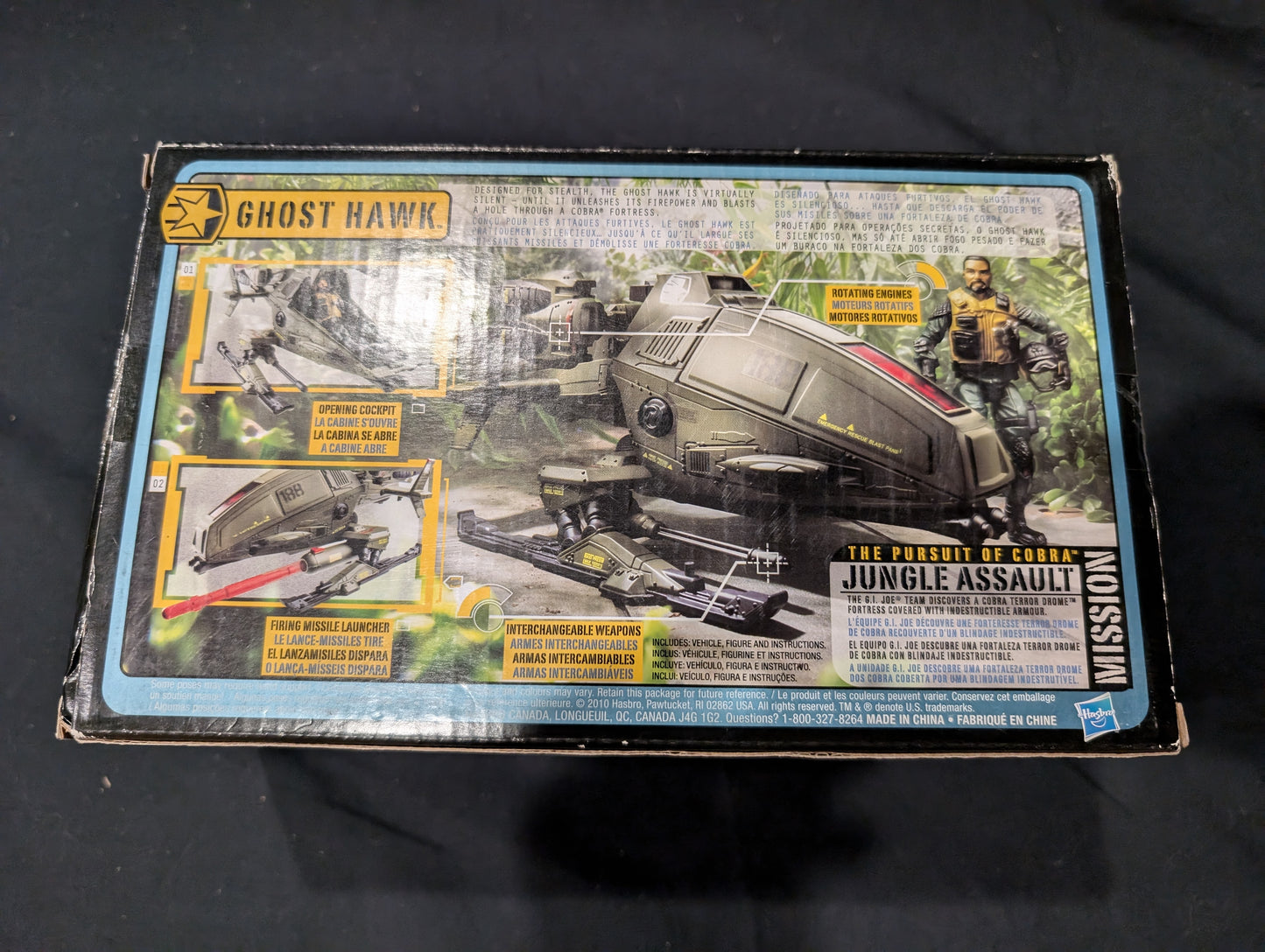 G.I. Joe: The Pursuit of COBRA - Ghost Hawk w/ Tomahawk