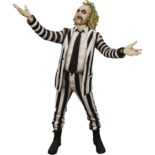 NECA Beetle Juice 1988 Striped Suit 1/4 Scale