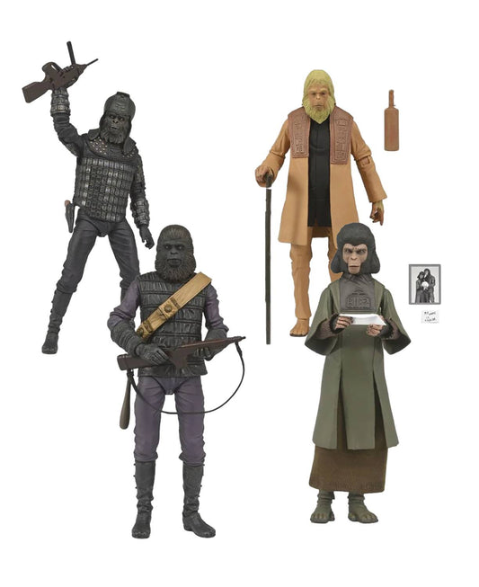 Neca Planet of the Apes Legacy Series 4 Pack