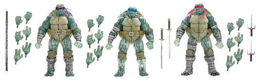 Neca Tmnt Last Ronin Ghost Brothers 3 Pack