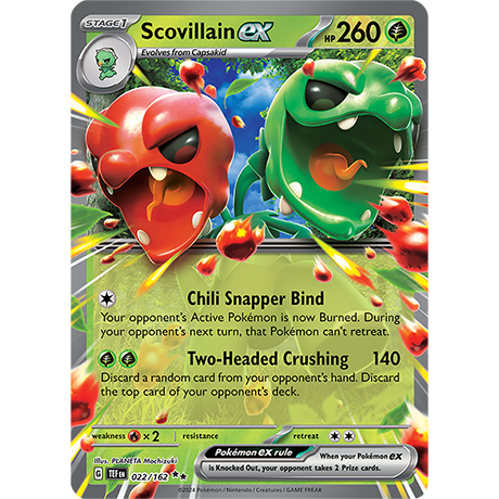 Pokémon TCG: Scarlet & Violet — Temporal Forces Scovillain EX