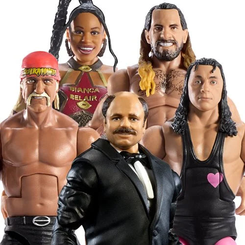 WWE 2025 WrestleMania Elite Action Figure Set of 4