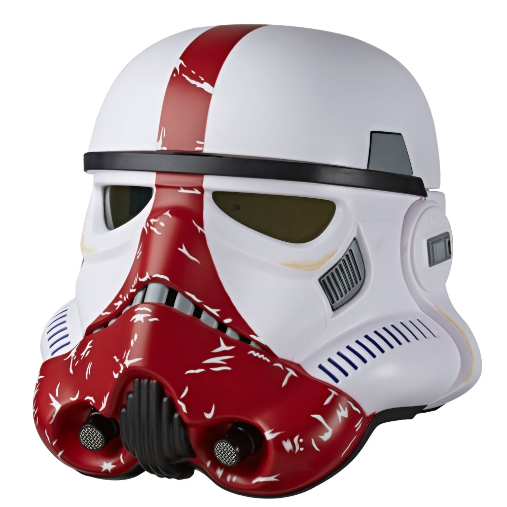 Star Wars The Black Series The Mandalorian Incinerator Stormtrooper Electronic Voice-Changer Helmet Prop Replica