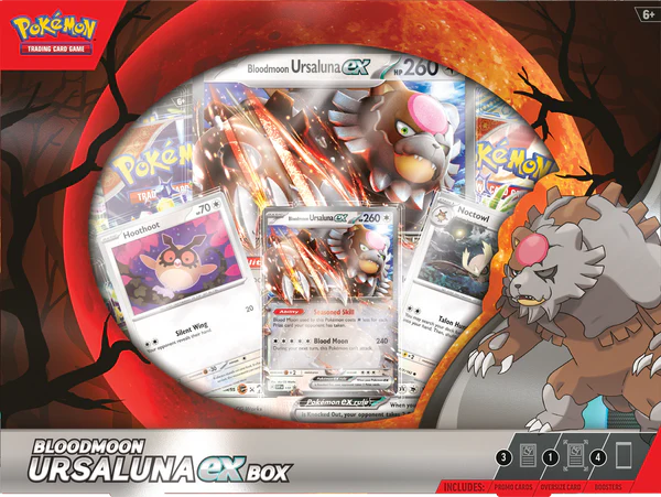 Pokémon Bloodmoon Ursaluna ex Collection Box