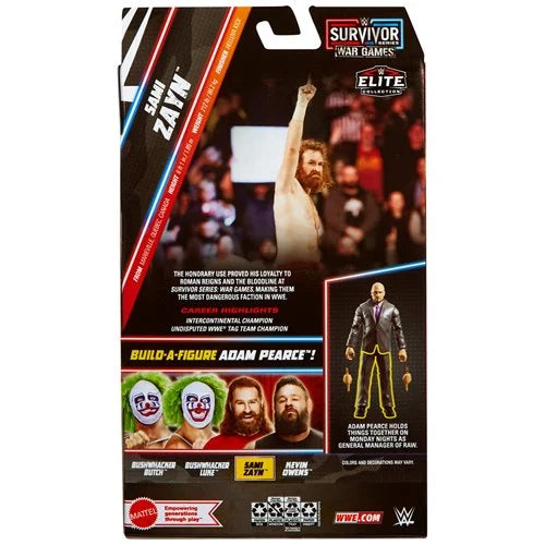 WWE Survivor Series Elite 2024 Sami Zayn Action Figure