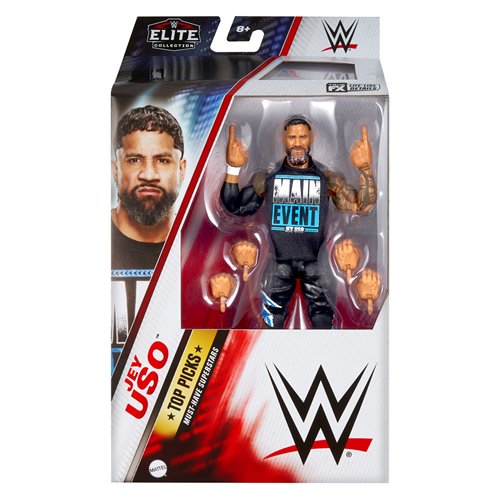 WWE Elite 2025 Top Picks Jey Uso Action Figure