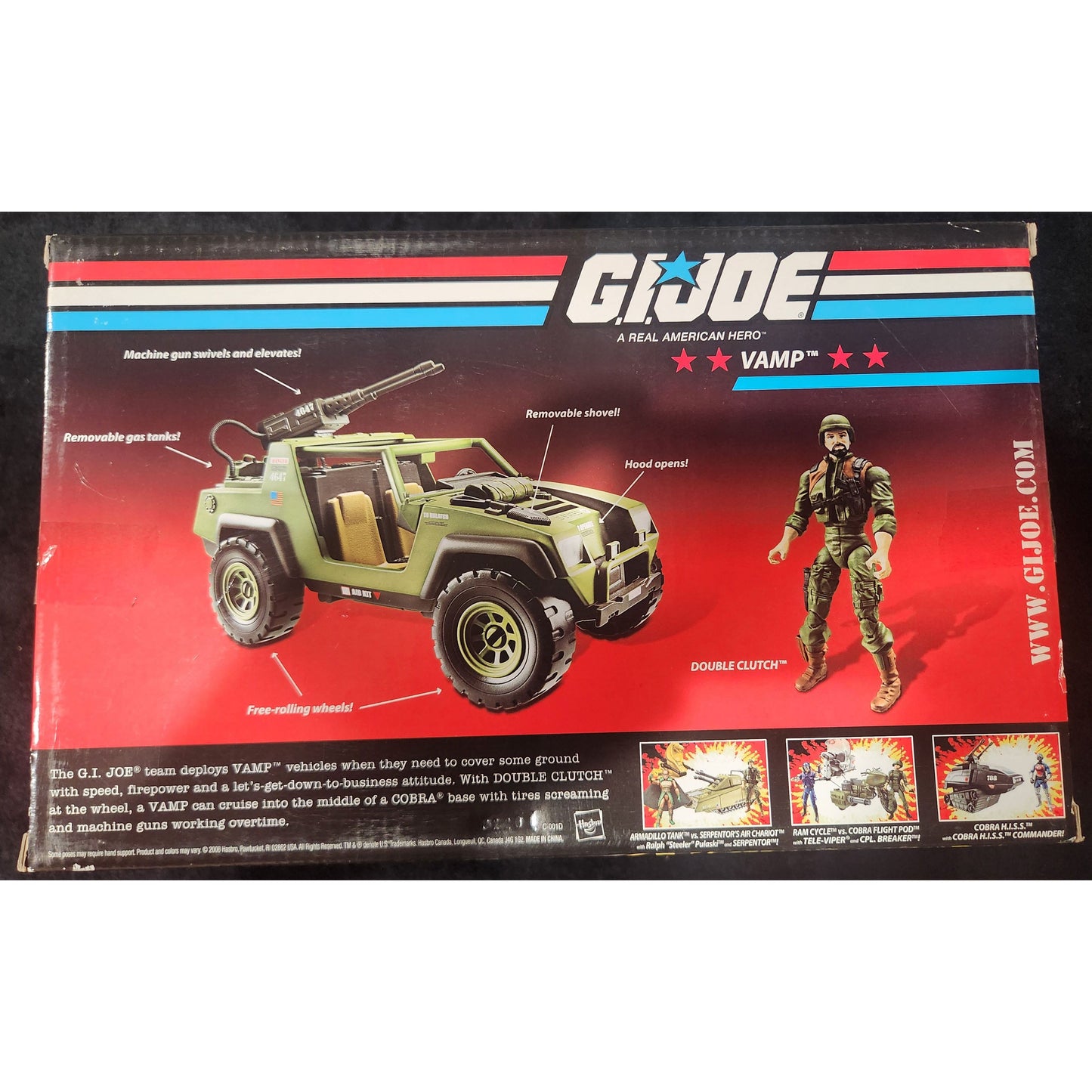 GI Joe 25th Anniversary VAMP with Double Clutch 2008