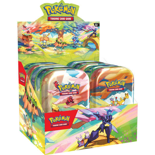 Pokémon TCG: Scarlet & Violet— Paldea Pals Mini Tin Display