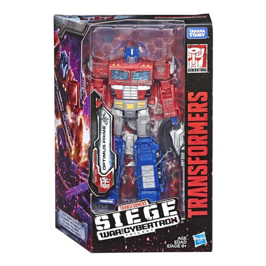 Transformers War for Cybertron: Siege Voyager Optimus Prime