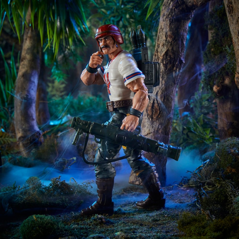 G.I. Joe Classified Series Tiger Force David L. “Bazooka” Katzenbogen Figure - Redshift7toys.com