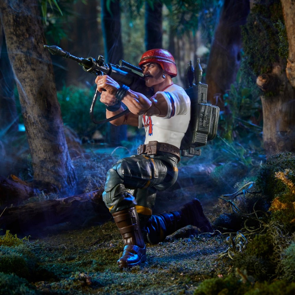 G.I. Joe Classified Series Tiger Force David L. “Bazooka” Katzenbogen Figure - Redshift7toys.com