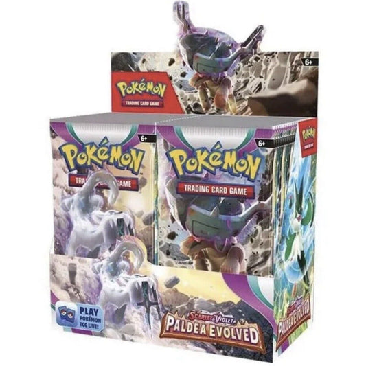 Pokemon SV2 Paldea Evolved Booster Box - Redshift7toys.com