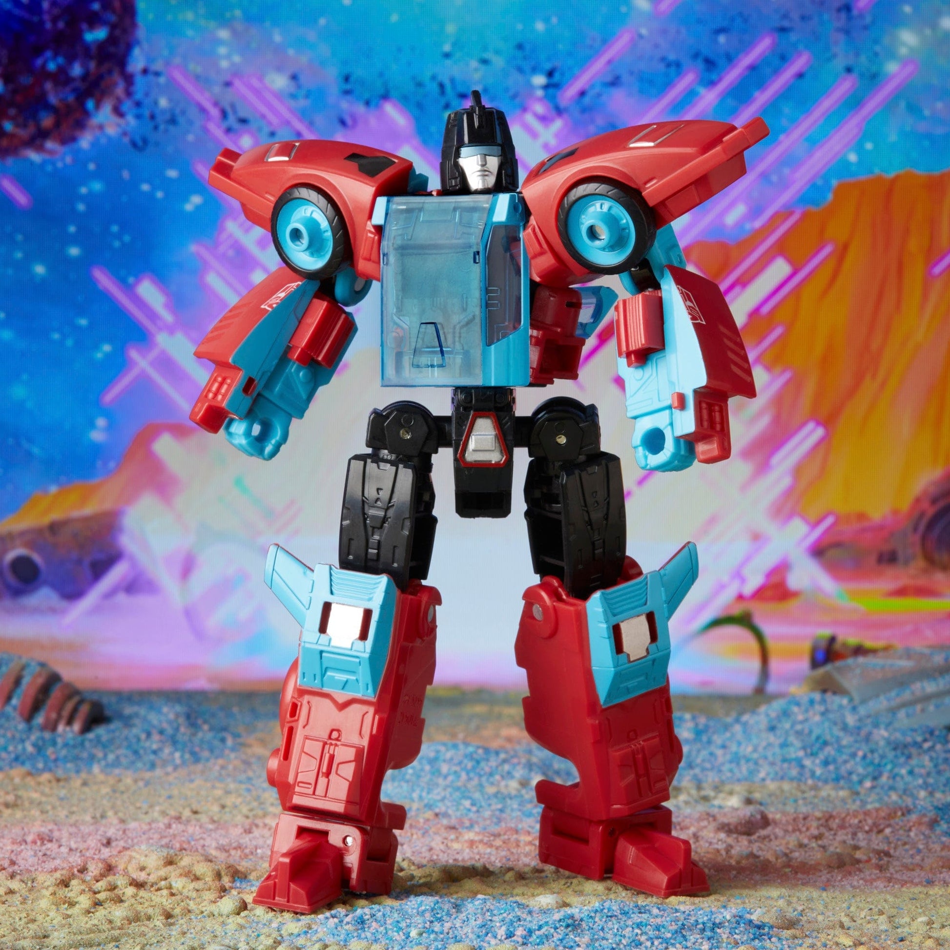 Transformers Generations Legacy Deluxe Autobot Pointblank & Autobot Peacemaker - Redshift7toys.com