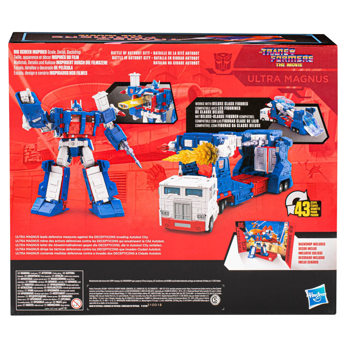 Transformers Studio Series 86 Commander Ultra Magnus - Redshift7toys.com